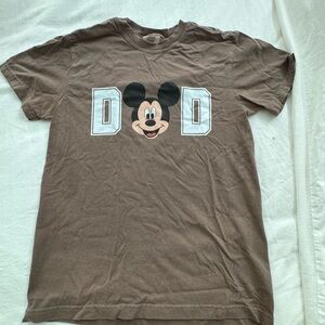 Comfort Colors Brown Mickey Mouse Tee